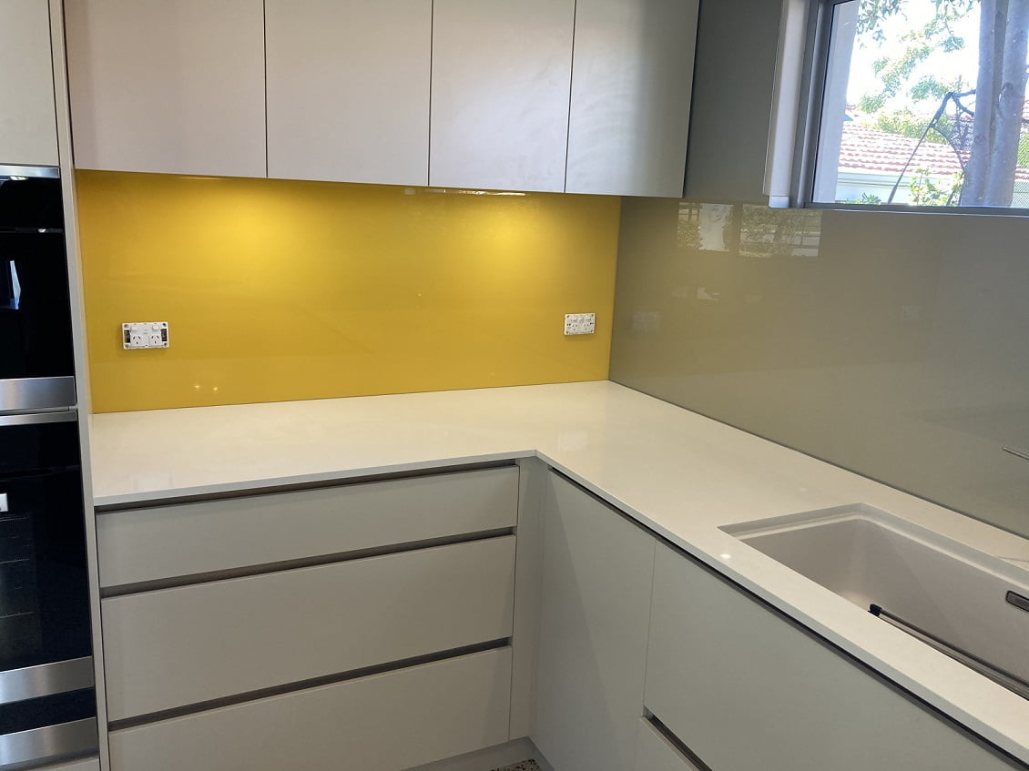 example of yellow in the kitchen