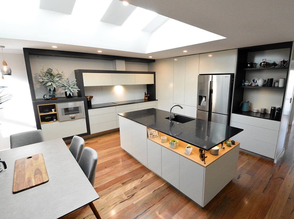 Kitchens Perth modern design with timeless design features.